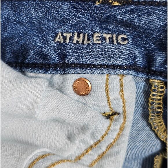 American Eagle Jeans Size W30 L34 Mens Athletic Fit Skinny Preppy City - Picture 5 of 7